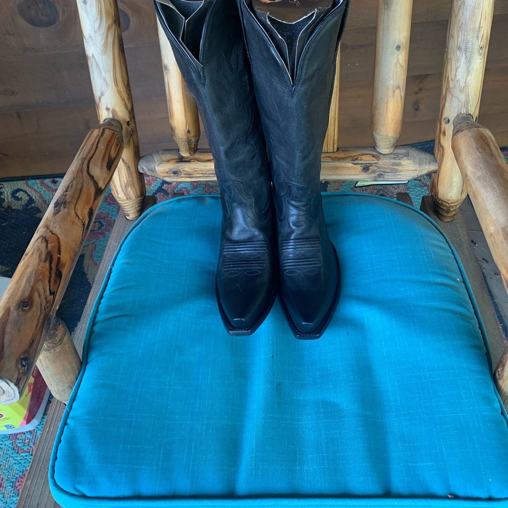 Freebird Black Heeled Boots